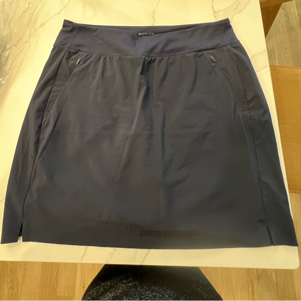 Athleta Navy Blue SoHo skirt